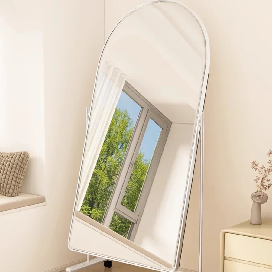 Toilet Screen Mirror Vintage Frame Irregular Portable Living Room Shower Bedroom Mirrors Bathroom Spiegel Wand Home Products