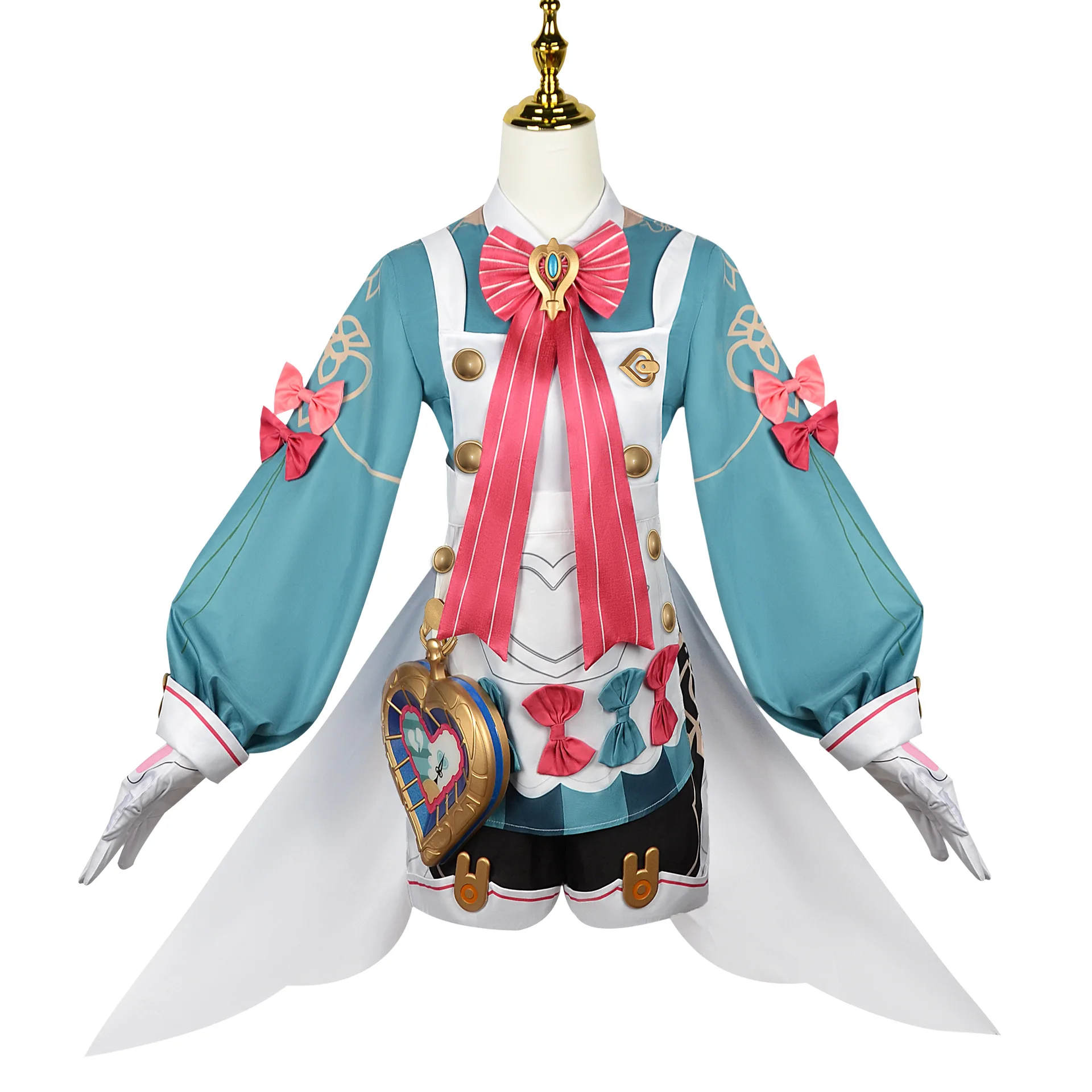 Spel Genshin Impact Sigewinne Cosplay Kostuum Fontaine Uniform Pruik Schoen Halloween Carnaval Party Outfit Kostuum Vrouwen Mannen Custom