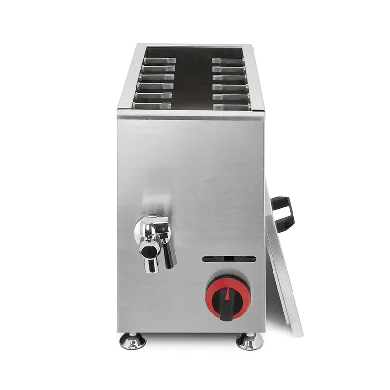 Gas Cheese Hot Dog Fryer Burst Cheese Hot Dog Fryer Fried Hot Dog Stick Brushed Cheese Hot Dog Stick Machine