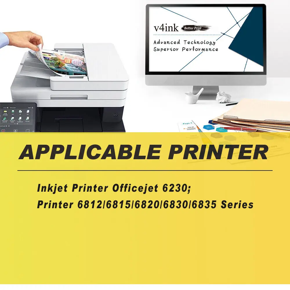 5PK 934XL 935XL ตลับหมึกสำหรับ HP Officejet Pro 6830 6835 6230