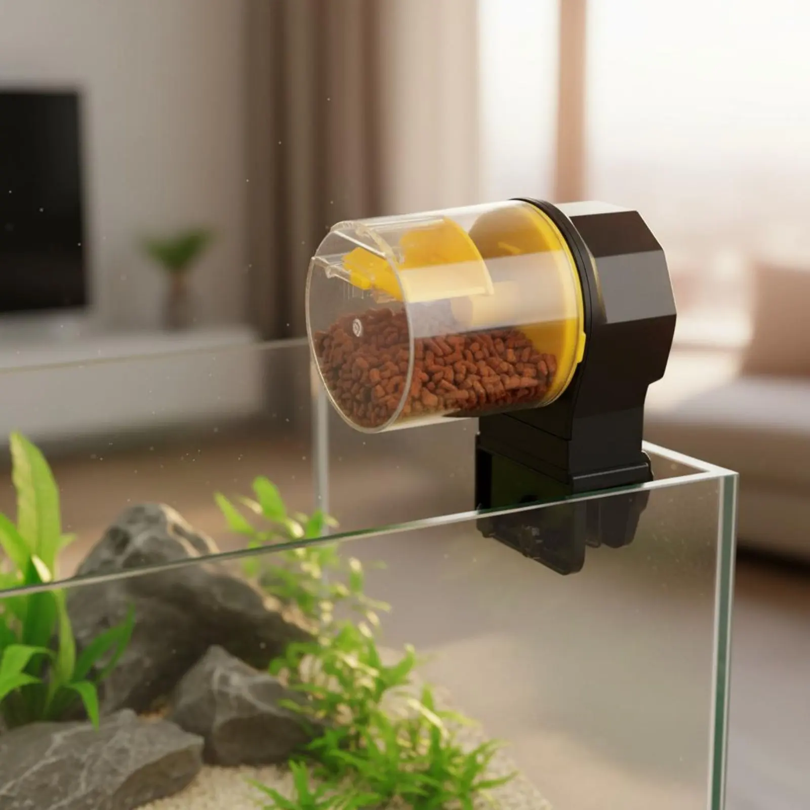 

Automatic Underwater Creatures Feeder Adjustable Timer Timed Aquatic Habitat Feeder Timed Underwater Creatures Food Dispenser