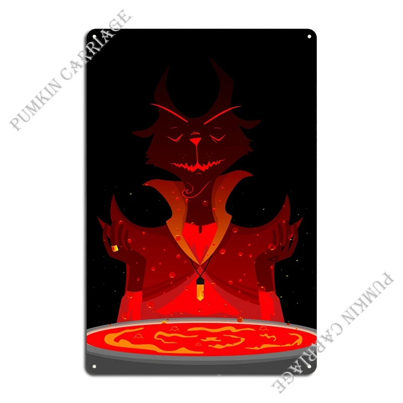 The Summoner Metal Plaque Poster Rusty Club Wall Decor Wall Cave Tin Sign Poster