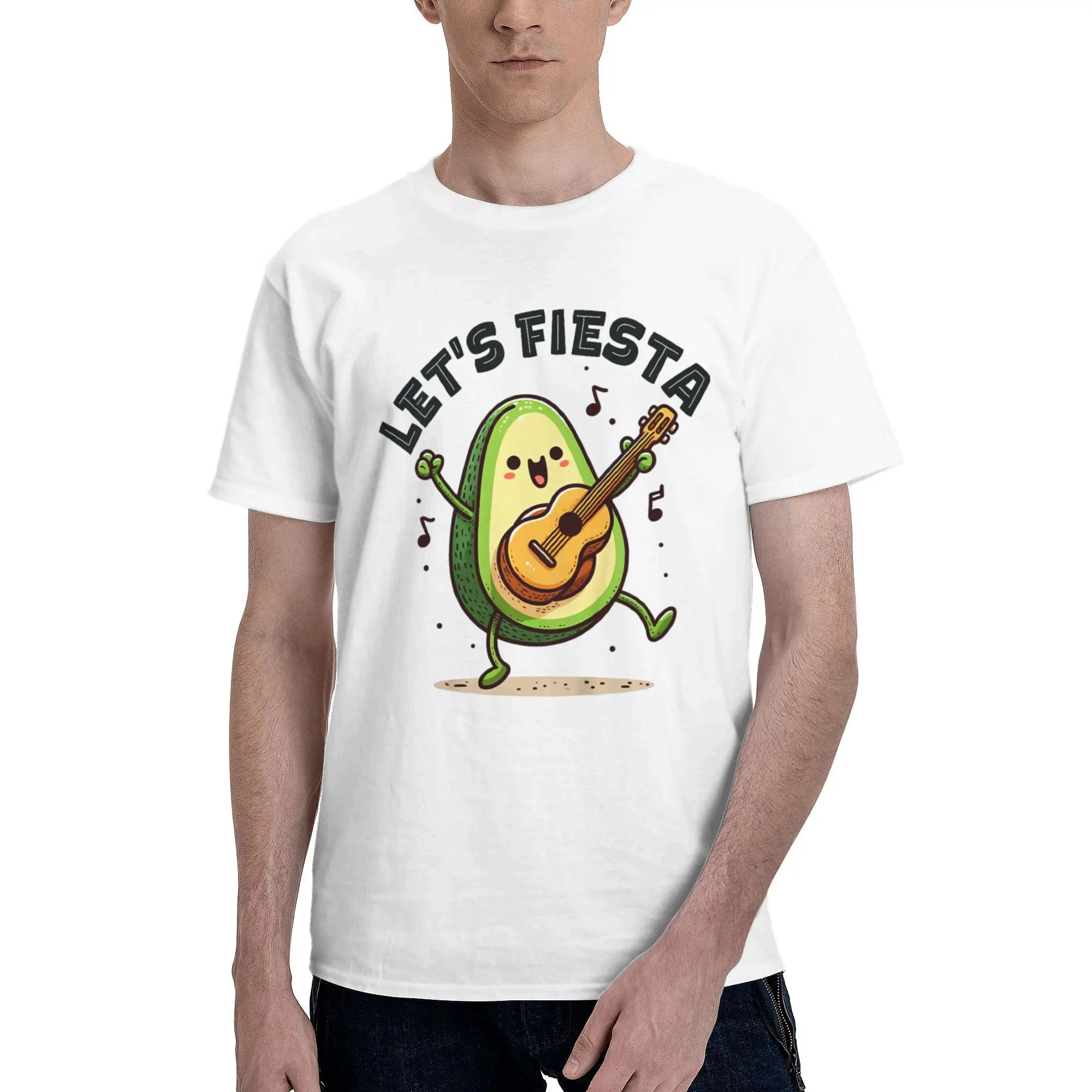 Lets Fiesta 5 Cinco De Mayo For Mexican Merch Unisex T Shirts Pure Cotton Tee Graphic Printed  T-shirt Clothing