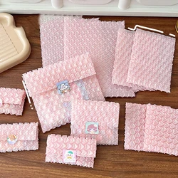 10Pcs Pink Heart Bubble Mailer Bag Packaging Small Business Supplies Shockproof Padded Envelopes Mail Packaging Bags