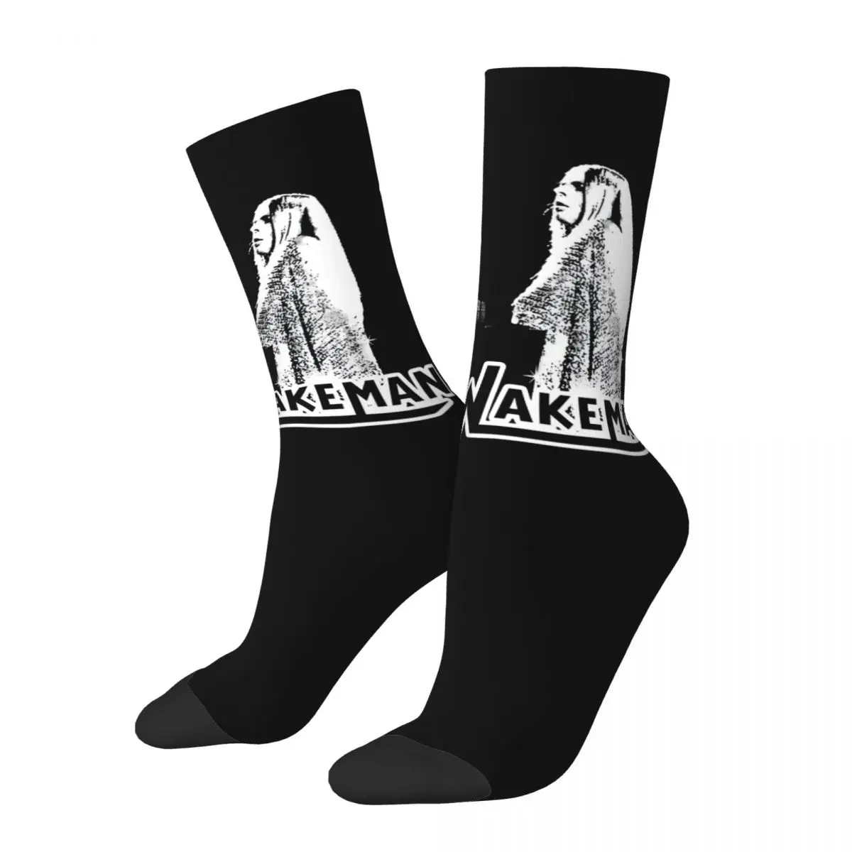 Hip Hop Retro Rick Wakeman T-Shirt Crazy Men's compression Socks Unisex Rick Wakeman Harajuku Seamless Printed Funny Novelty