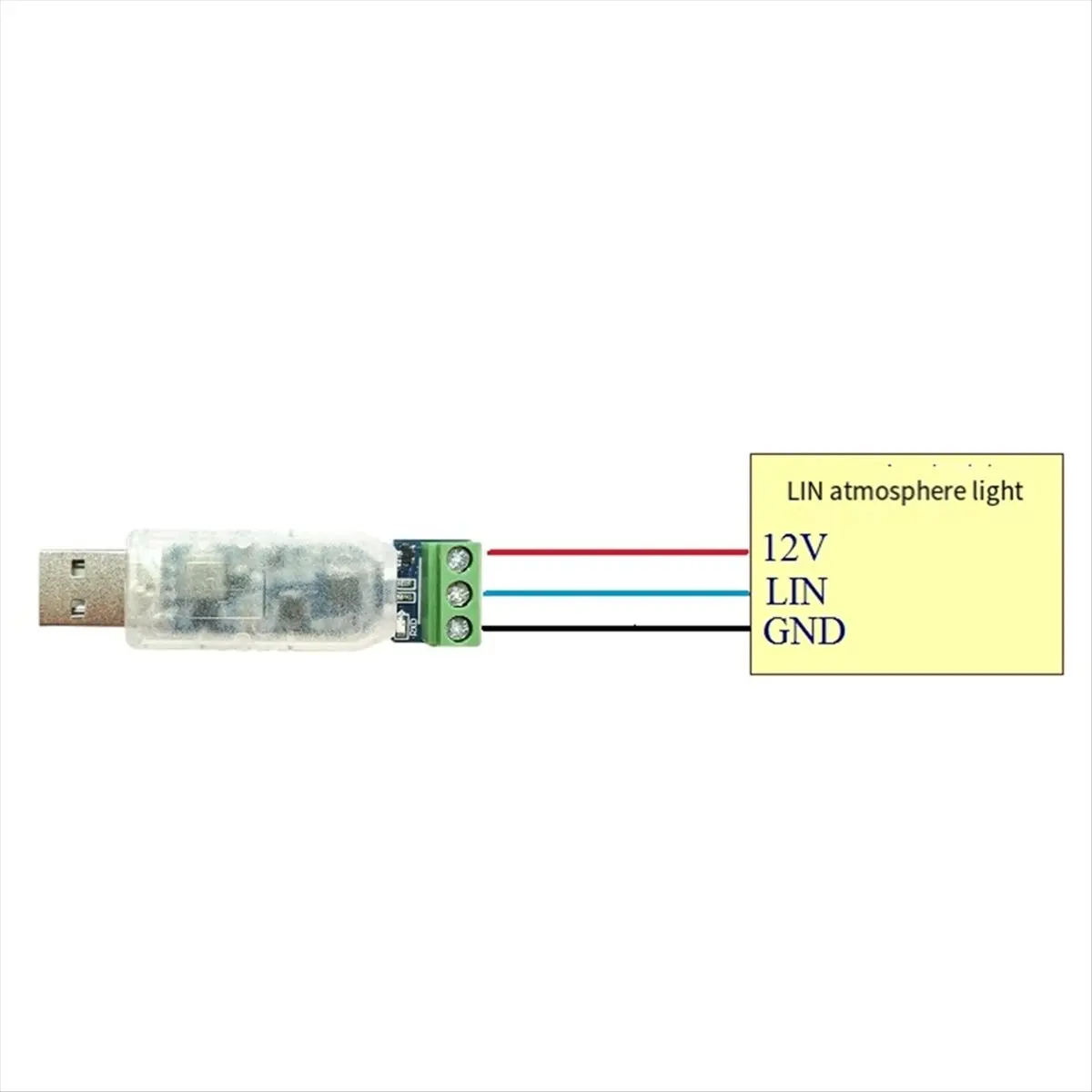 Active Phase LIN Bus Analysis Controller USB to LIN Debugger LIN Bus Analyzer(1PCS)
