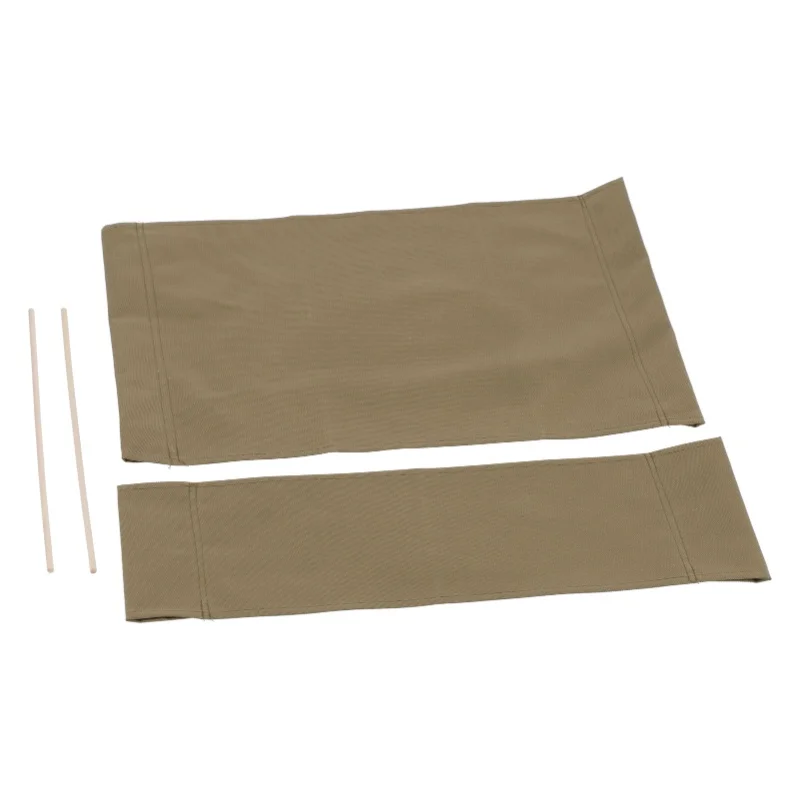 غطاء كرسي مقاوم للغبار ومقاوم للماء من قماش أكسفورد لمقعد نادي المخرج كاكي #4