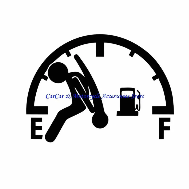 

G5AD Scratch Resistant Adhesive Gas Gauge Decoration For Vehicle Exterior Long Lasting Colorful Design Quick Application