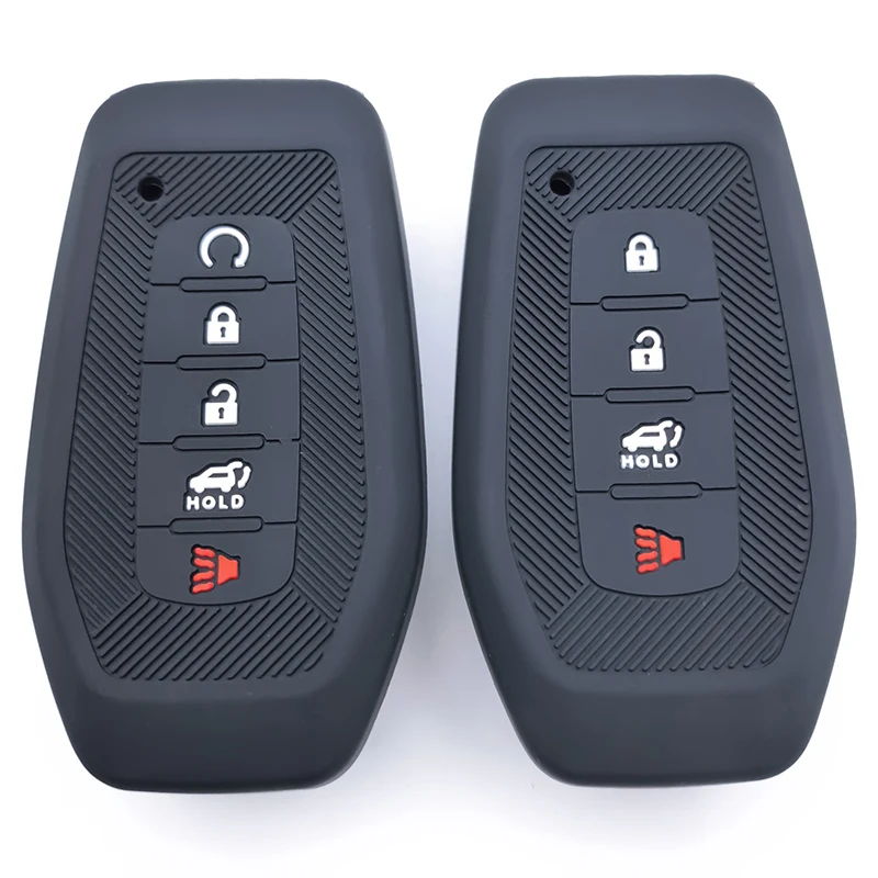 

For Infiniti 2024 2025 Silicone Replacement Remote Key Fob Case Cover Keychain Holder Shell Protector Key Lock Box Accessories