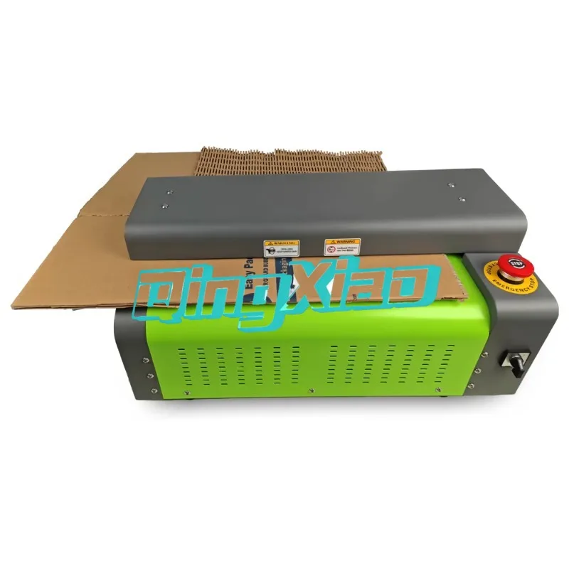 

Машина для резки бумажной пленки Eco Packing: оборудование для расширения и наполнения гофрокартона сетчатыми полосами для экспресс-упаковки