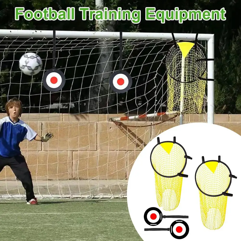 Football Target Net Easy To Attach and Detach Soccer Goal Net Soccer Training Target for Shooting Accuracy Training