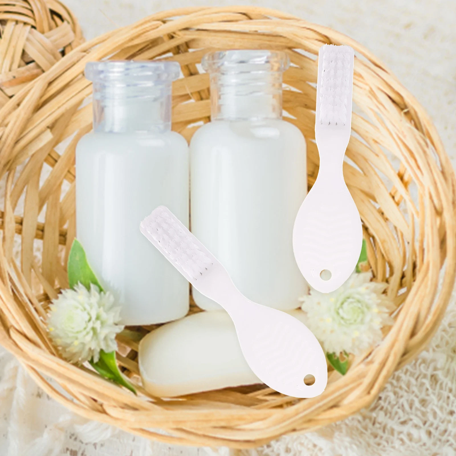 10 قطعة فرشاة أسنان السجن المضادة للرأس الكبير مقبض قصير آمن لمرافق خاصة ارتداء فرشاة أسنان صغيرة مقاومة