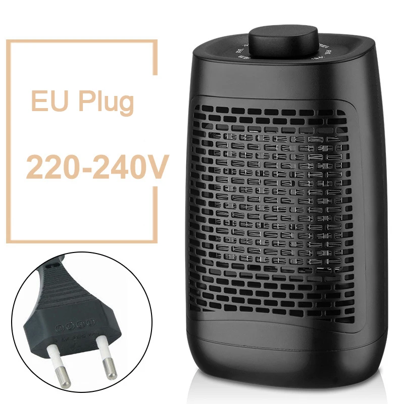 YND-1200S Elektrische Luchtverwarmer 1200W Huishoudelijke Badkamer Mini Ruimteverwarmer Knoppen Controle UK Plug