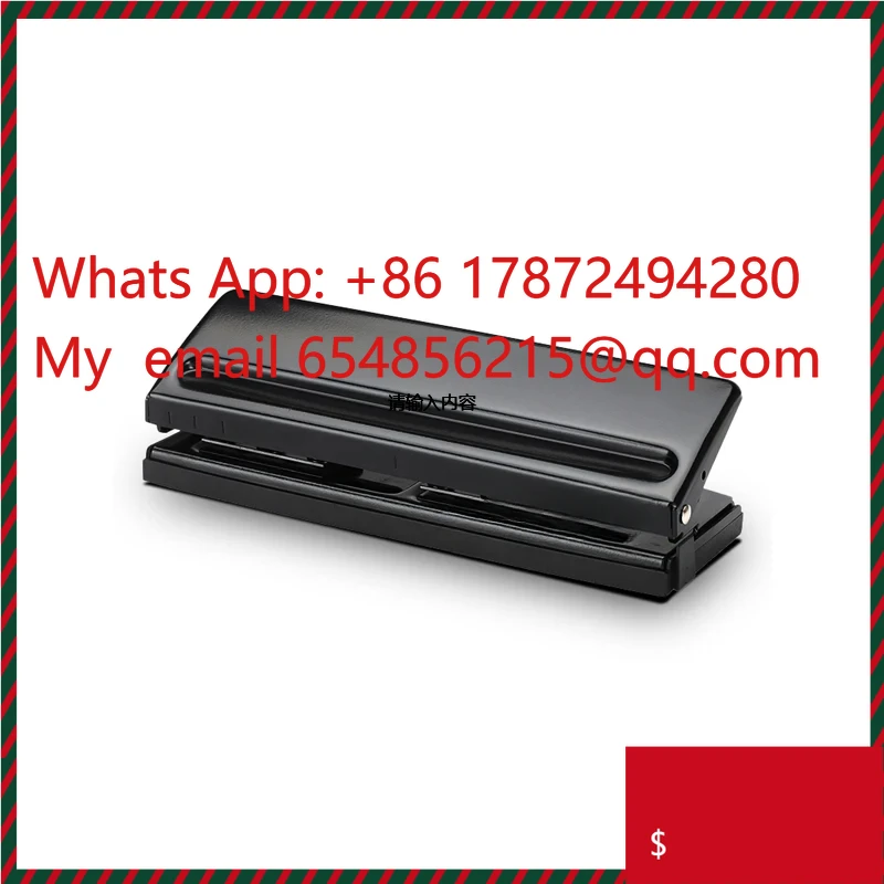 

6 holes loose-leaf puncher