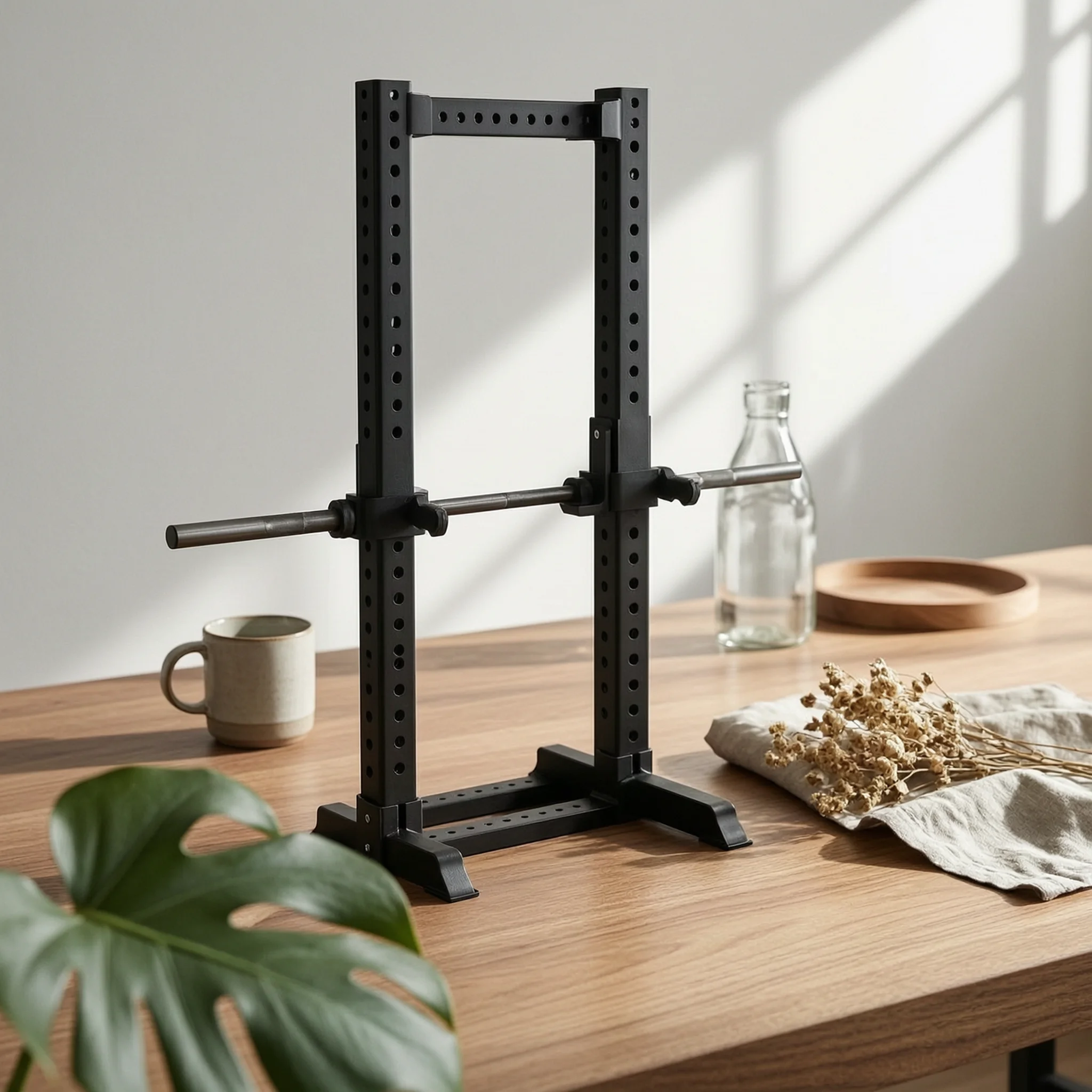 Heavy Duty Weight Pin Hardware Rack Attachment with Stopper Ring Threaded Loading Pin for Plates
