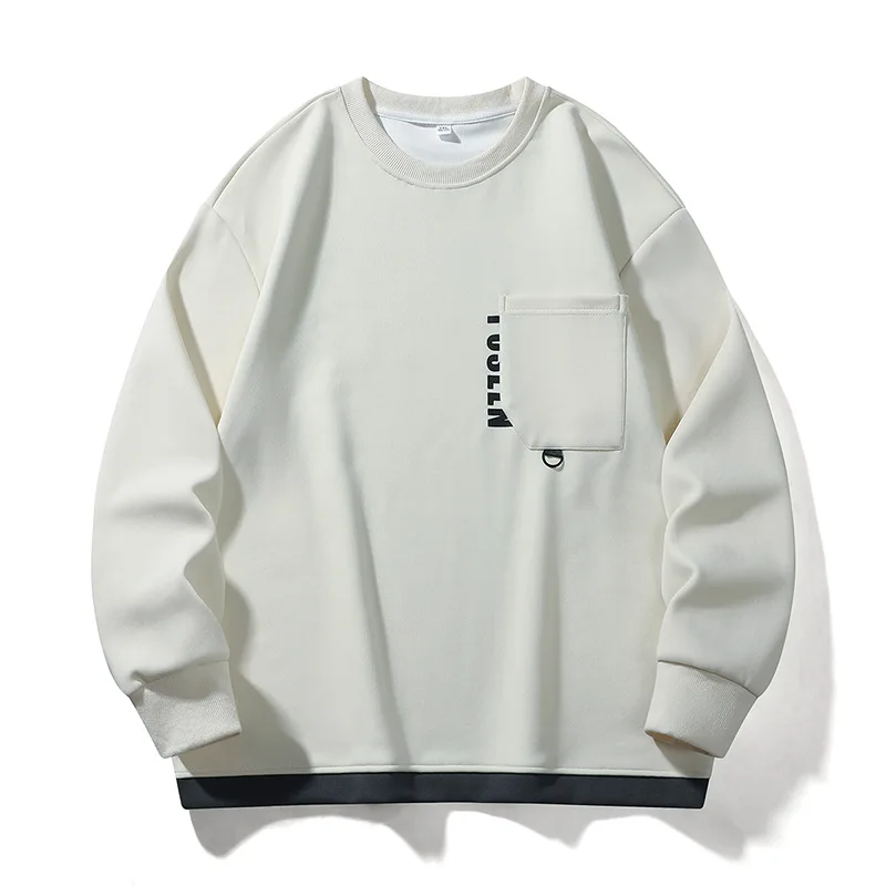 

2025 Spring and Autumn New Men's Letter Printed Long Sleeve Hoodie Fashion Trend Casual Versatile Hoodie