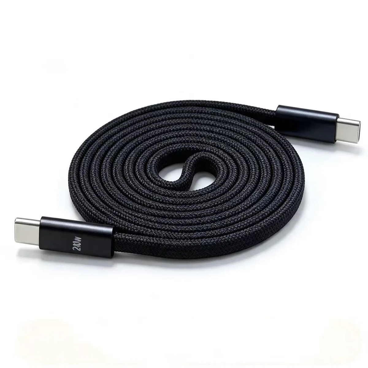 Kabel do ultraszybkiego ładowania 240W/60W Type C, magnetyczny, automatycznie zwijany, do Huawei, Samsung, Xiaomi, kabel USB C do C do transmisji danych z telefonu. — zdjęcie produktu 4