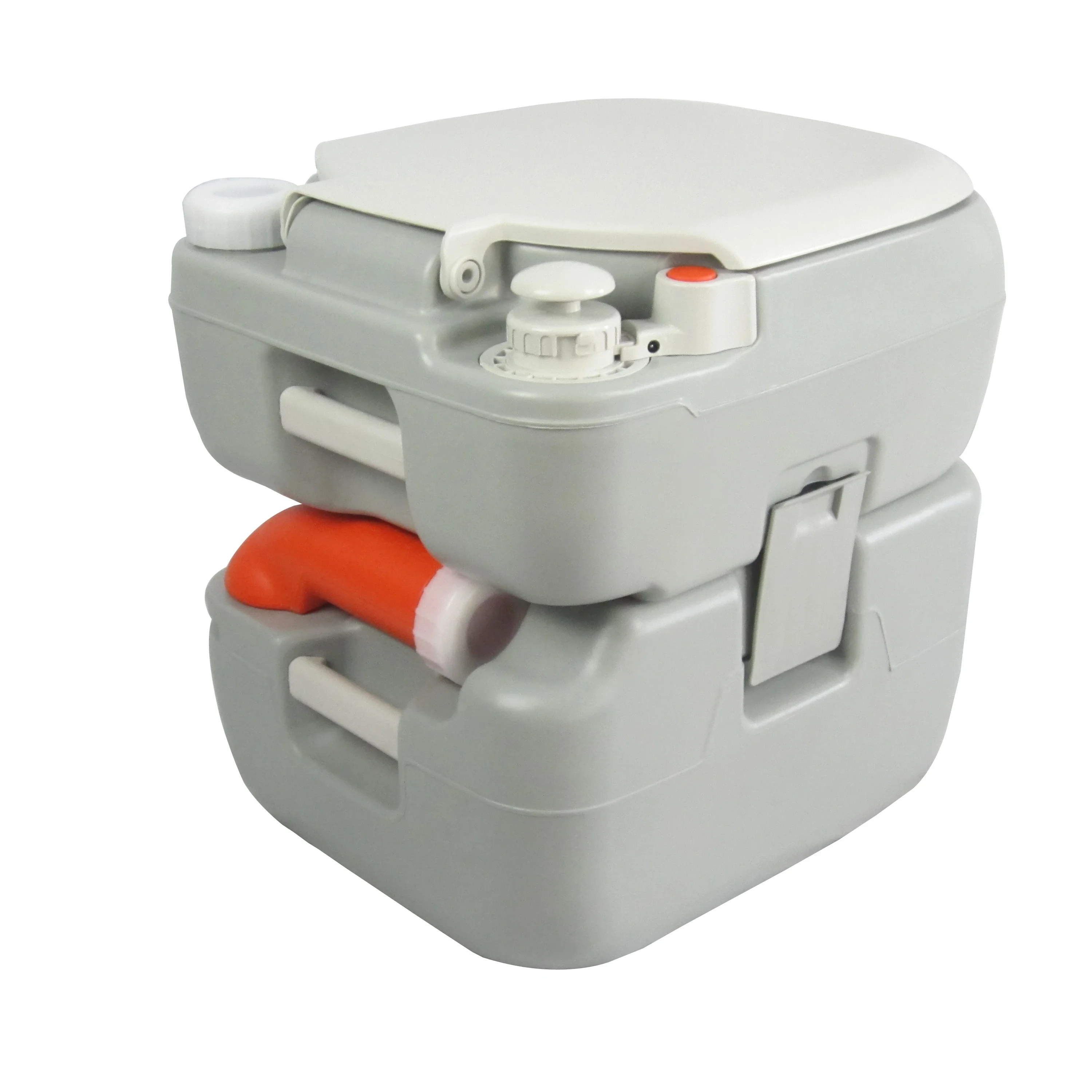 China wholesale Outdoors Electric Flush with larger bowl & air release button & air release button Portable Toilet