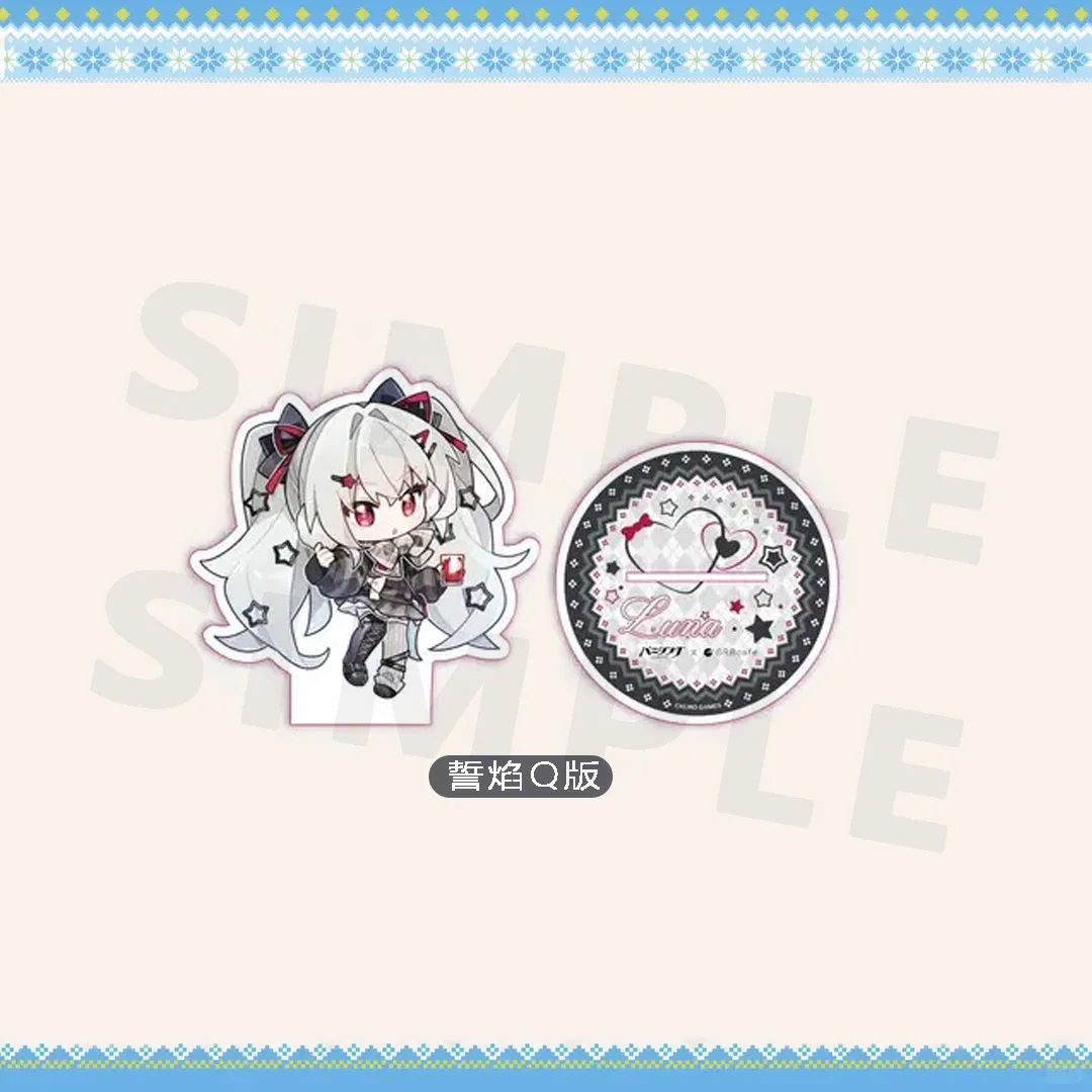 GREY RAVEN: PUNISHING 6th Anniversary Link ORBcafe Acrílico Stand Luna Figura Placa de Pé Liv Figur Inverno Estátua Acrílica Brinquedo