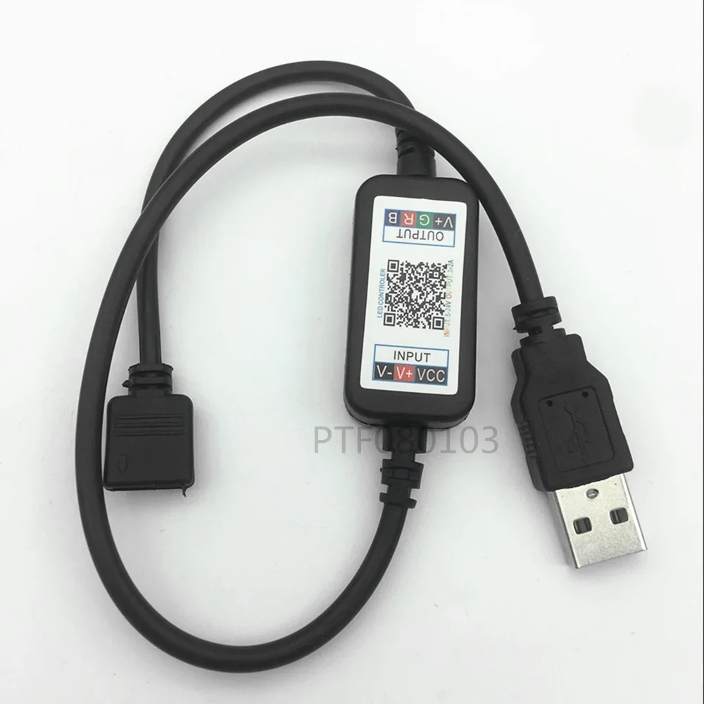 DC 5 V-24 V Bluetooth LED Licht Controller Mini Wireless Dimmer 3 Kanal RGB Led Controller Für RGB LED Streifen Licht DC/USB