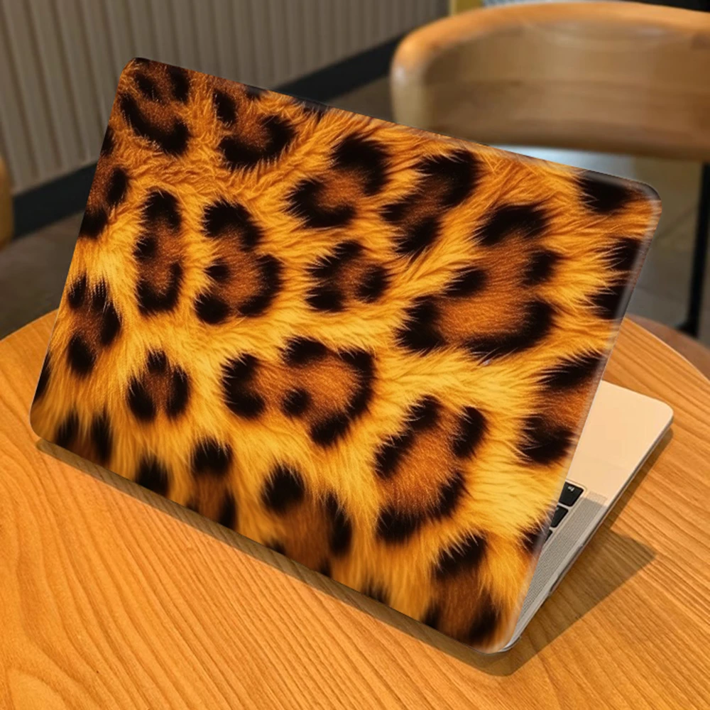 

Чехол с леопардовым рисунком кожи и принтом для MacBook Air 15 M4 2025 Funda A3241, чехол для MacBook Pro 13 14 16 Air 13,6 M3 2024