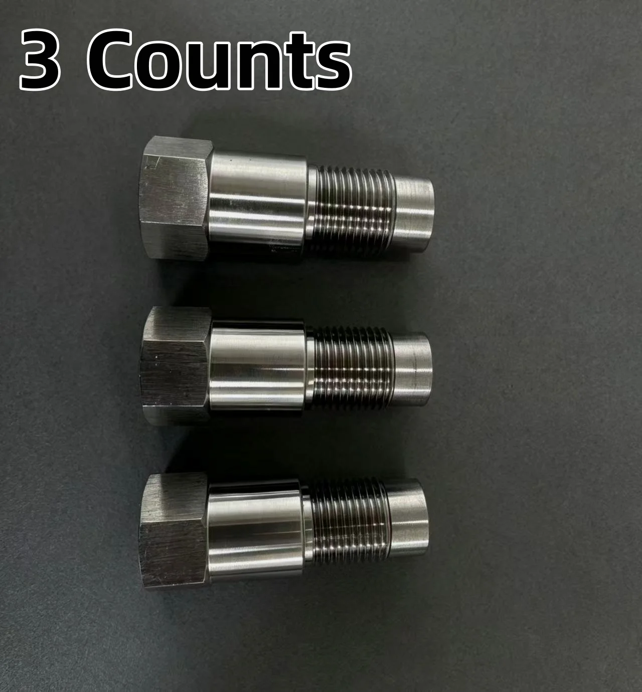 

M18x1.5 O2 Sensor Adapter – Stainless Steel Exhaust Oxygen Sensor Extender with Mini Catalyst, Universal Fit