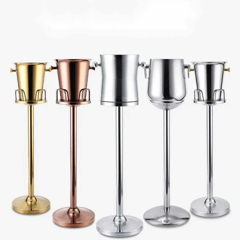 

Stainless Steel Luxury Ice Punch Bucket: Wine and Beer Cooler, Champagne Chiller for Parties, Elegant Beverage Cooler