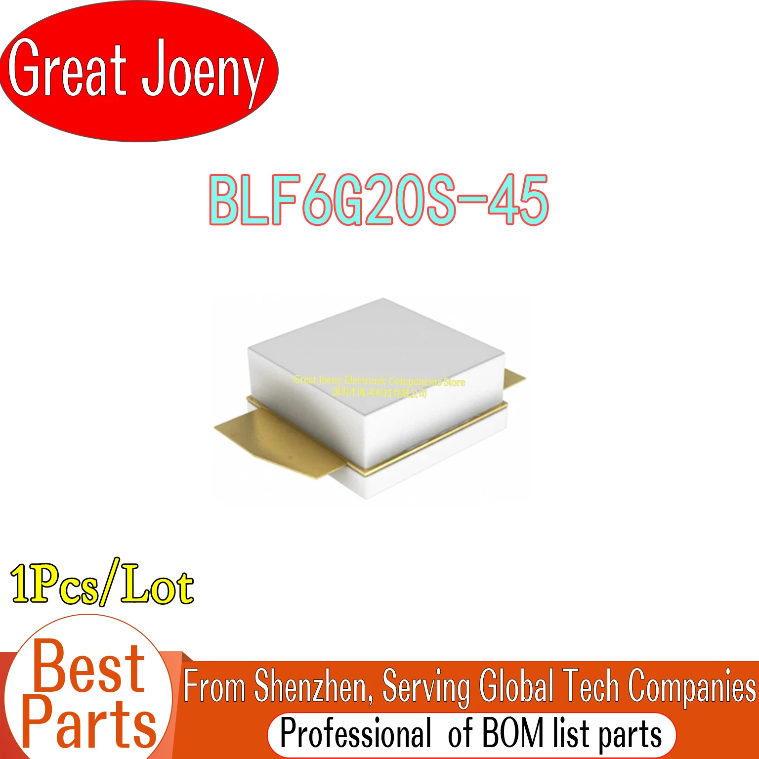 

100% New Original BLF6G20S BLF6G20S-45 BLF6G20 IC RF Power Amplifier Chipset SOT-608B