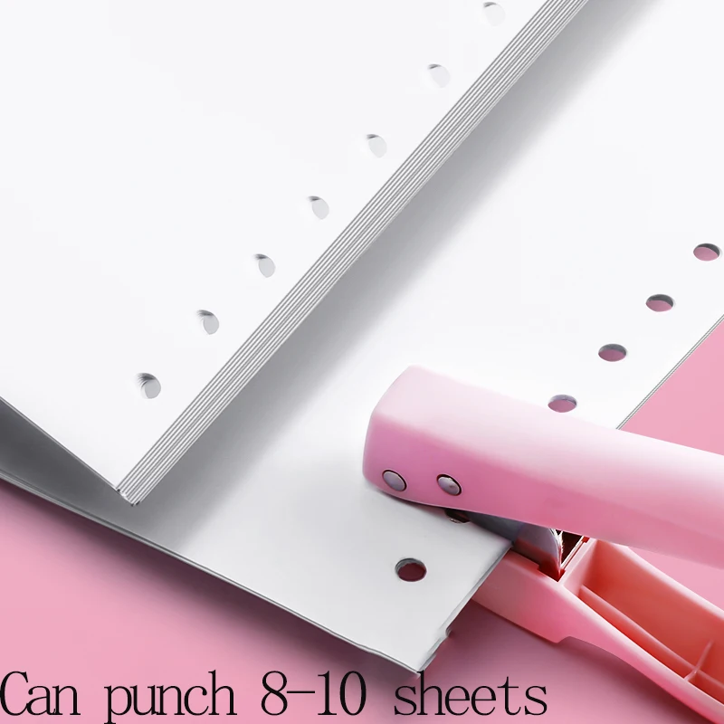 M&G Punzonatrice a foro singolo da 6 mm per carta Capacità 8 fogli Punzonatrice per album Materiale scolastico per ufficio domestico Diametro 6 mm