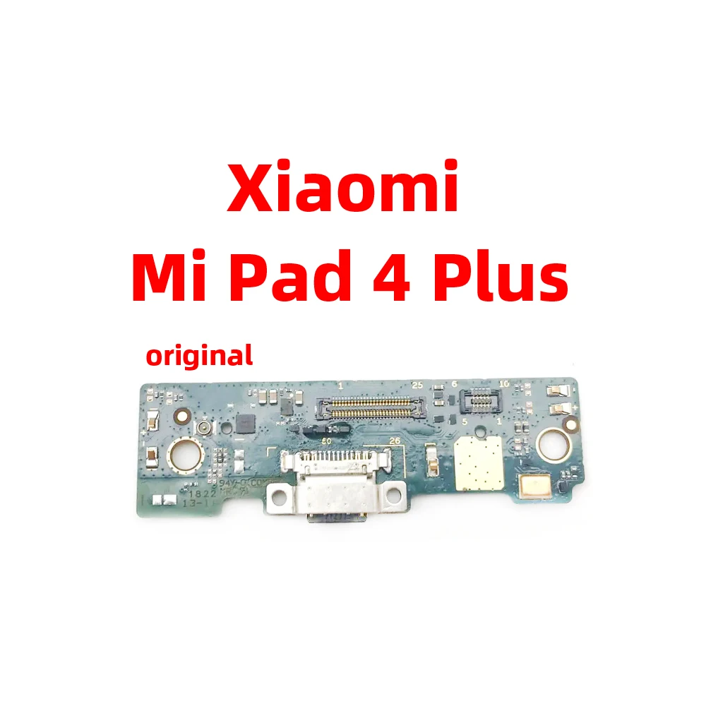 Original For xiaomi mi pad 4 plus Dock Connector USB Charger Charging Port Flex Cable Board Replacement