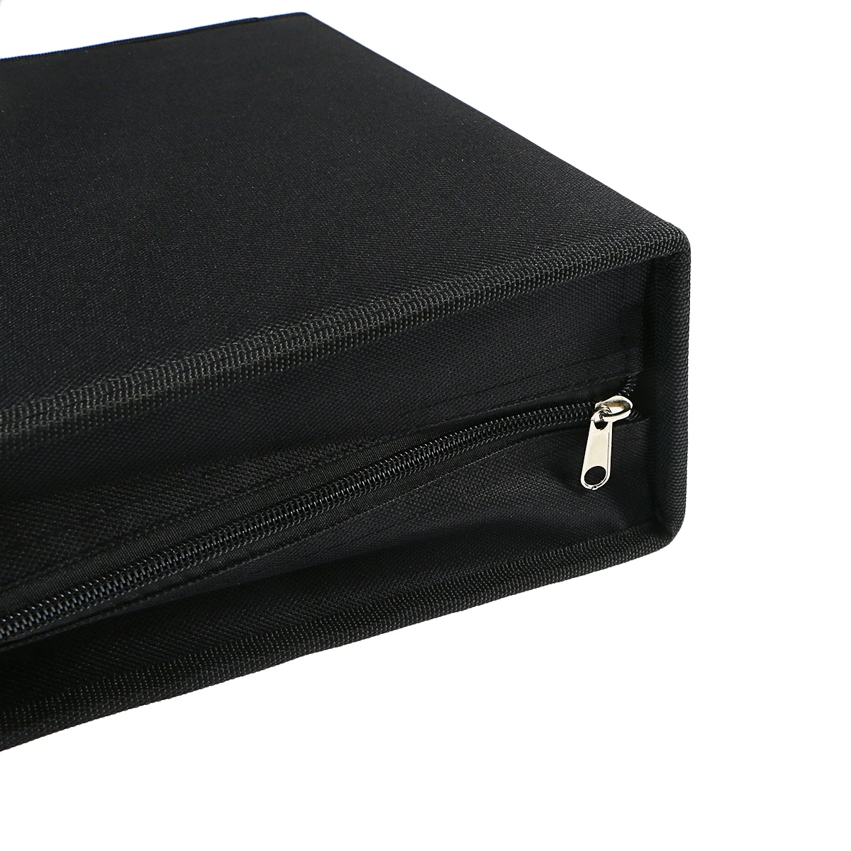 

288 Disc CD DVD Storage Case Bag Wallets Zipper Black 36 Pages 8 Per Page Protect Dust Damp Scratches Corruption Travel ganized