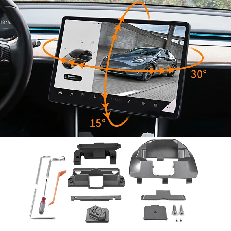 Central Screen Swivel Bracket Installation Tools For 2017-2022 2023 Tesla Model 3 Model Y (Four Directions)