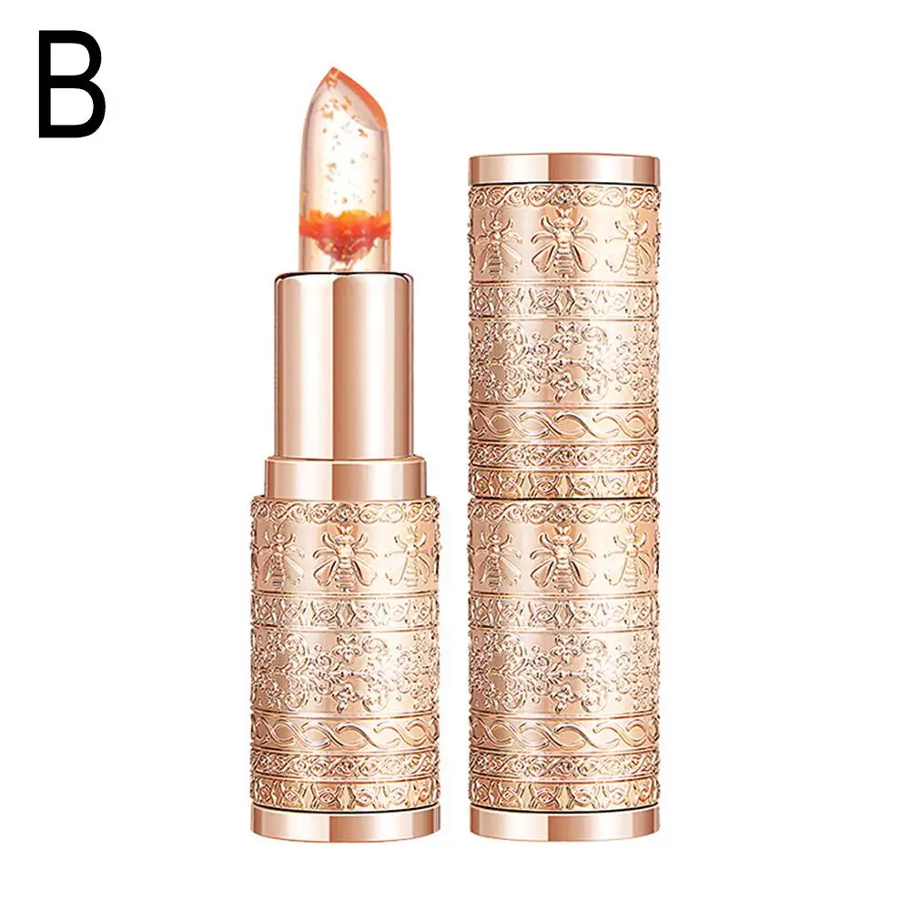 Rossetto Jelly-like Waterproof Long Lasting Moisturizing Lip Color Balm Change rossetto Lip Temperature riparazione trasparente Q0y1