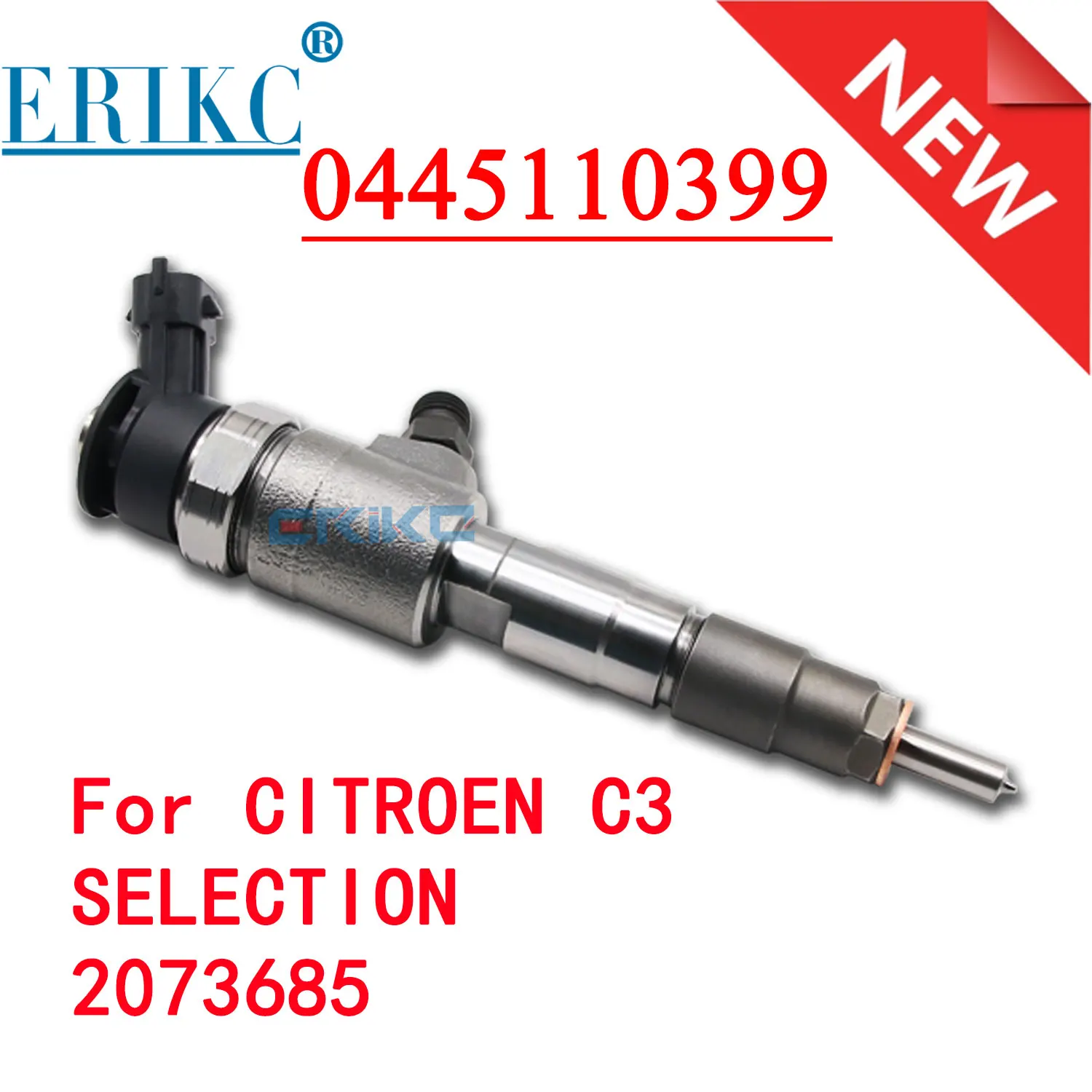 

0445110399 2073685 Diesel Fuel Common Rail Injector Nozzle Assy 0 445 110 399 for BOSCH CITROEN C3 SELECTION 0445 110 399