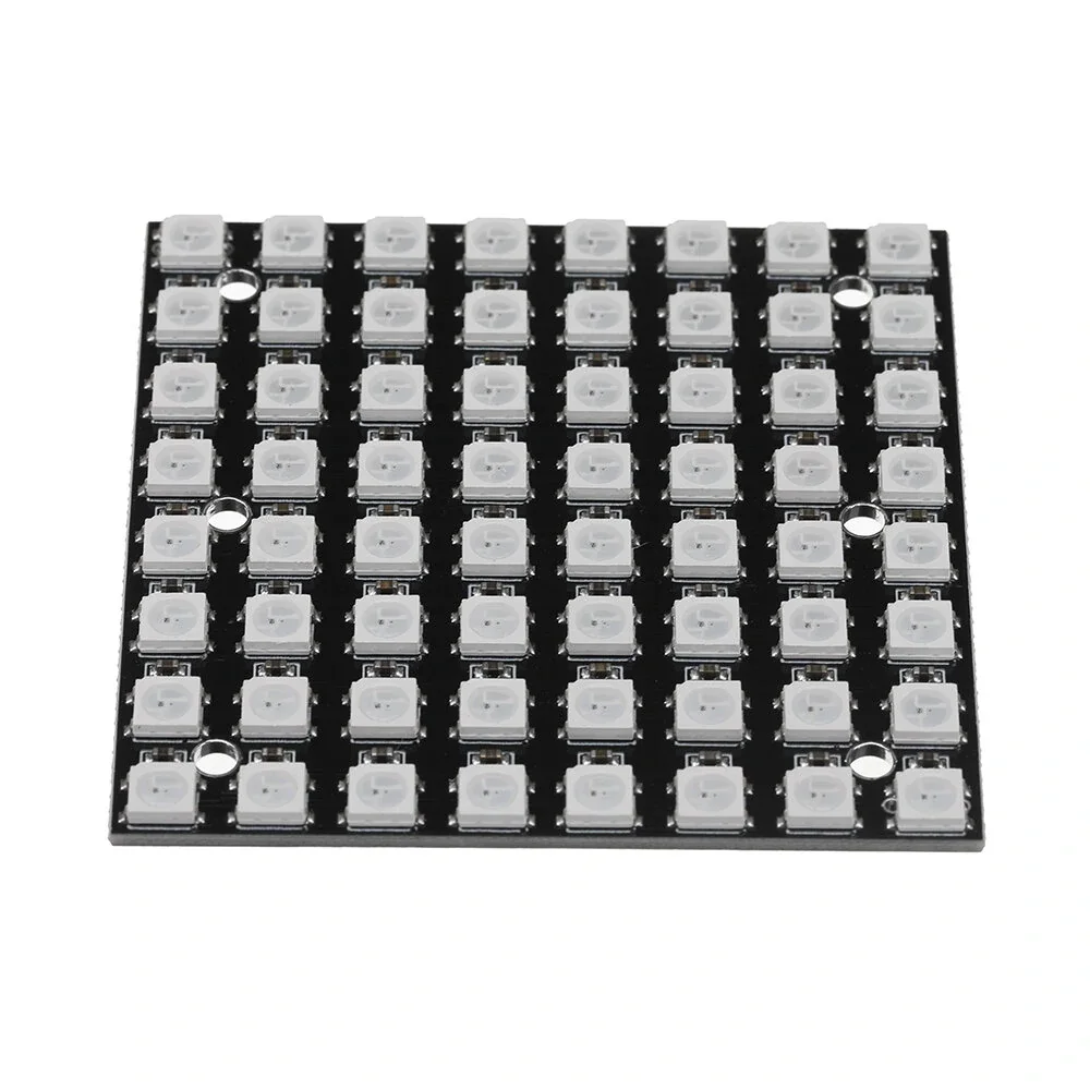 Built-in Full Color Driver Light Development Board para Arduino, WS2812, 5050, RGB, 8x8, 64 LED Matrix