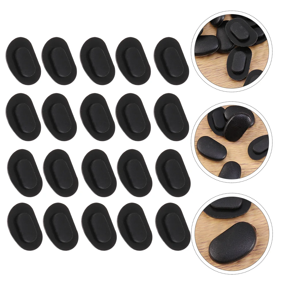 

40 Pcs Myopia Frame Nose Pads Eyeglasses Accessories Sunglasses Anti-skid Cushion Bridge Eva