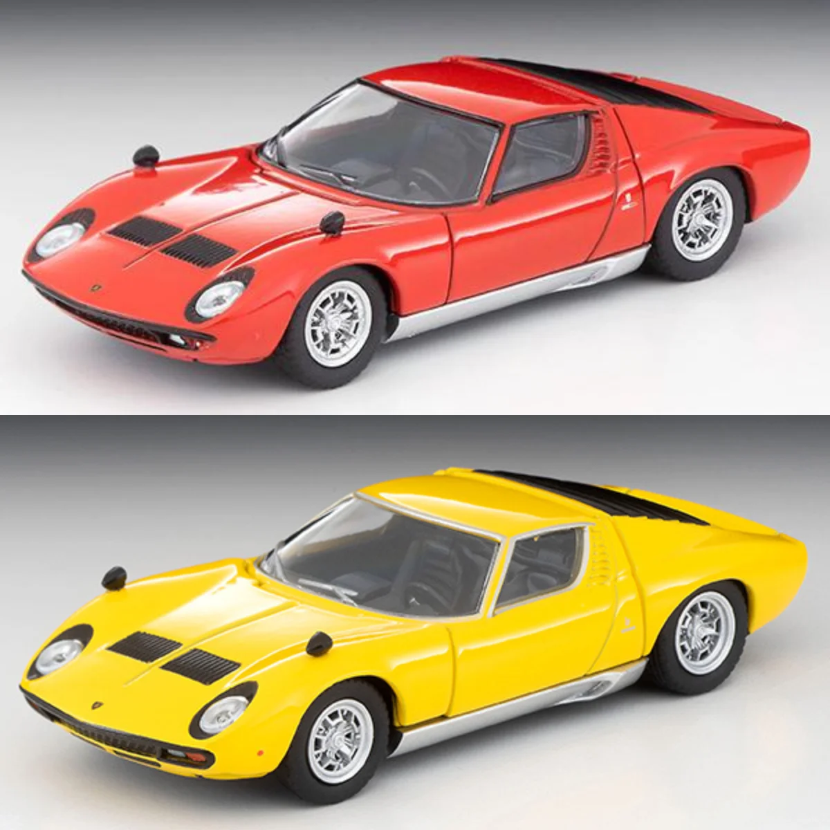 

Tomytec Tomica 1:64 TLV Miura P400 SV Limited Edition Simulation Alloy Static Car Model Toy Gift