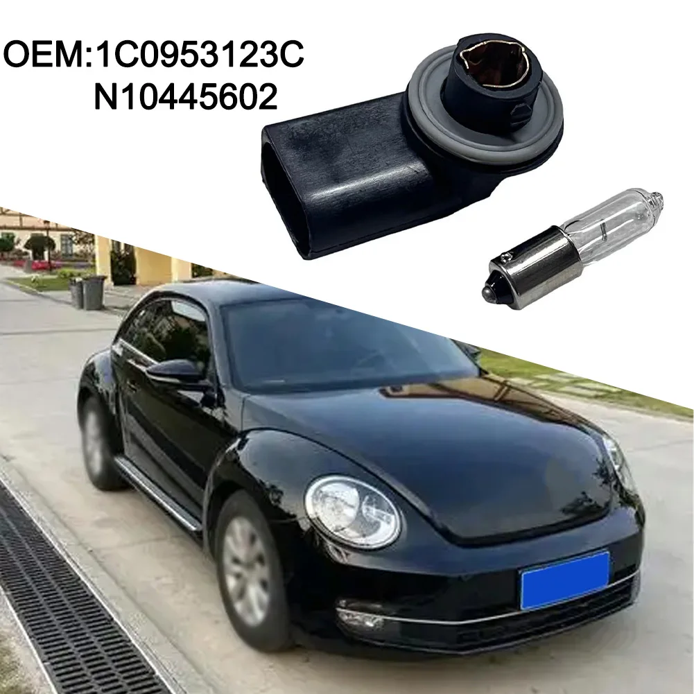 For Replacement Corner Lamp Housing Replacement Corner Lamp Housing Lamp Holder Converter Quick Install For SCIROCCO 2009-2014