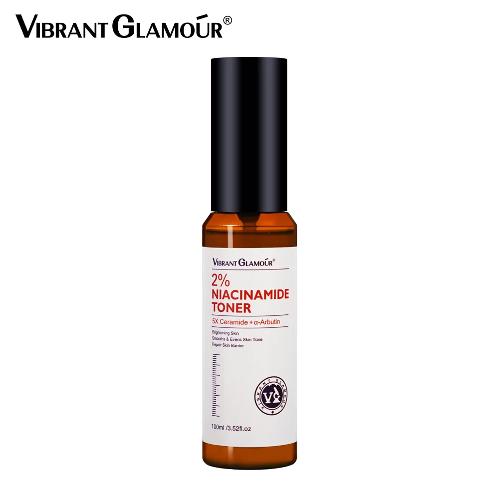 VIBRANT GLAMOUR 2% Niacinamide Essence Toner 100ML 10PCS