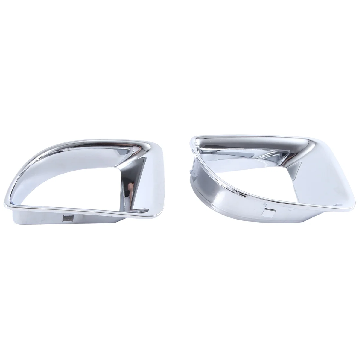 For BMW Mini R55 R56 R57 R58 R59 JCW S New Front Air Duct Frame Chrome 1 Pair Set 51117255119