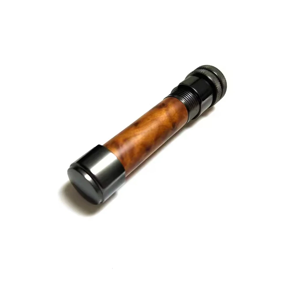 NooNRoo Down Locking Fly Wood Reel Seat Aluminum and Wood Fishing Rod Building, DIY Repair 20g per Pcs