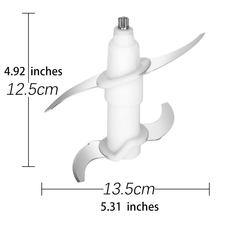 20種類のサイズのユニバーサルブレード電動ミートグラインダーブレード,容量2〜6l,ブレンダー,ナイフホルダー,シングルブレードアクセサリー