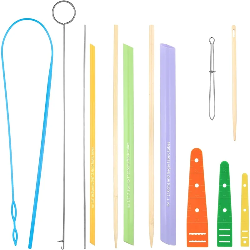 

MOPHE-для шитья, рукоделия и поделок, нитевдевателей, набор тканей для быстрого поворота (13 шт.) для поворота швейных аксессуаров