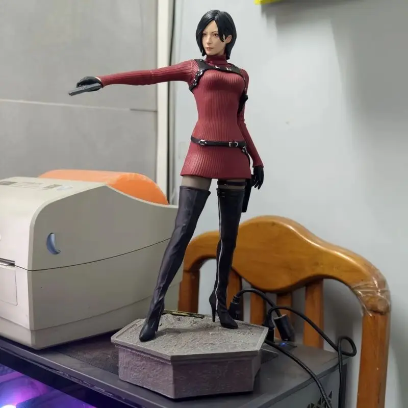 Heiße 32cm Resident Evil Figur Ada Wong Actionfigur Puppe Schreibtischdekoration Statue Sammlermodell Spielzeug Geburtstagsgeschenk