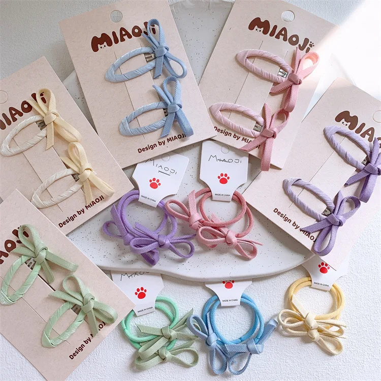 

2 шт., разноцветные резинки для волос с бантом, розовая бабочка, детская резинка для волос, милый головной убор, повязки на голову для девочек, аксессуары для волос