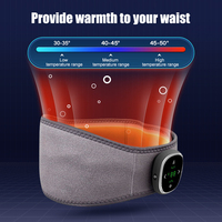 Cordless Heating Pad for Back Pain Relief – 3-Temp Adjustable Lumbar Massager, Portable Waist Belt Wrap