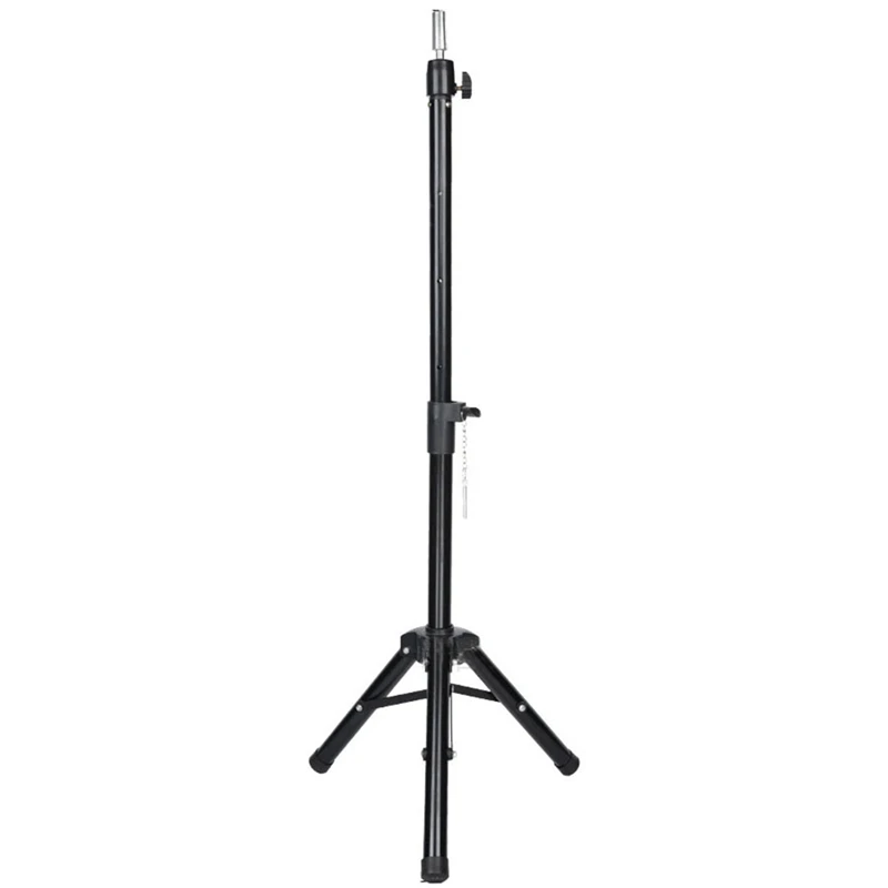 50Inch Mannequin Head Holder Tripod Stand Hairdressers Salon Training Head Adjustable Wig Stand Tripod For Wig Making