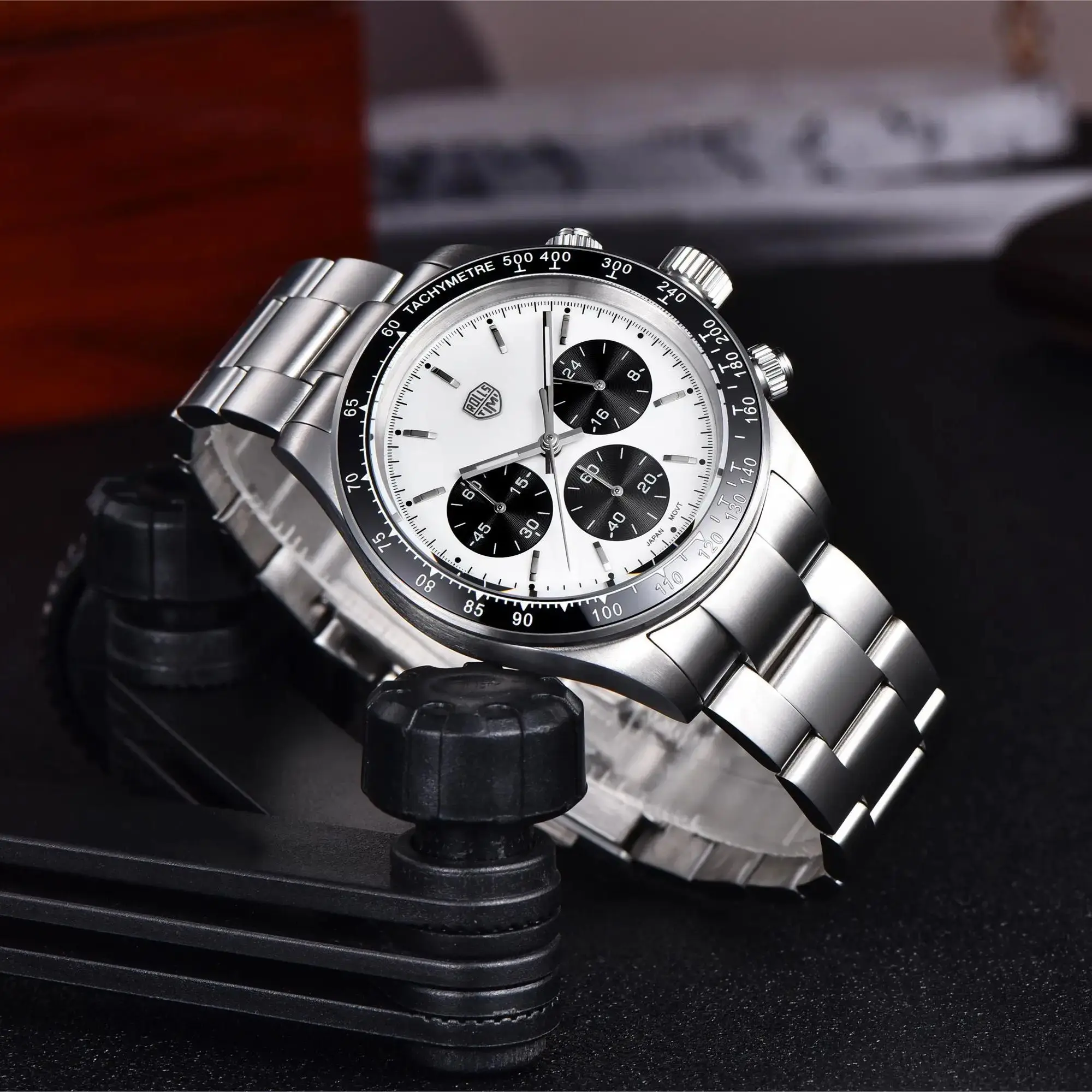 

2024 NEW RollsTimi Mens Quattz Watch Stainless steel Japan TMI NH35 Automatic Movt Watch for Man Waterproof Relogios Masculinos