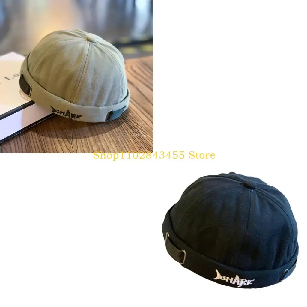

49MC Cool Docker Hat Stall Skullcap Hat Sailor Hat All-match for Street