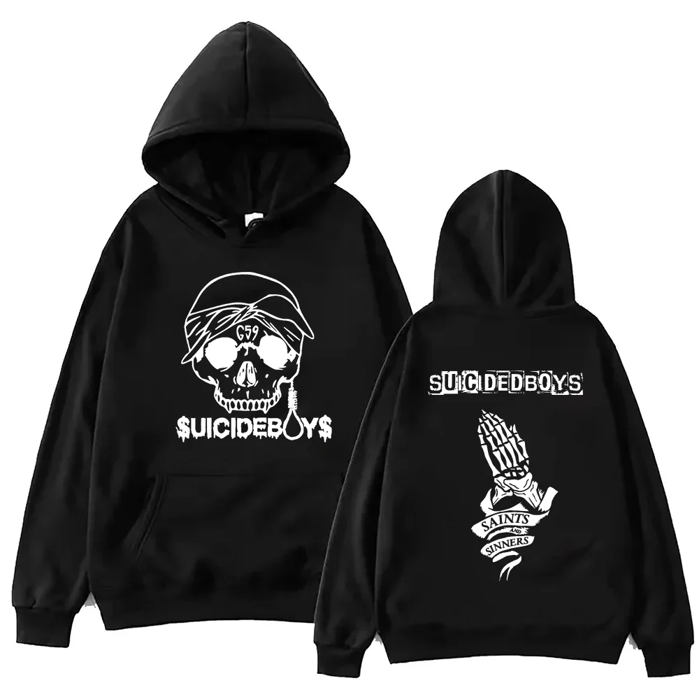 

2024 Suicideboys G59 Skeleton Hoodie Man Woman Harajuku Pullover Tops Sweatshirt